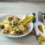 chicken and shrimp pasta salad