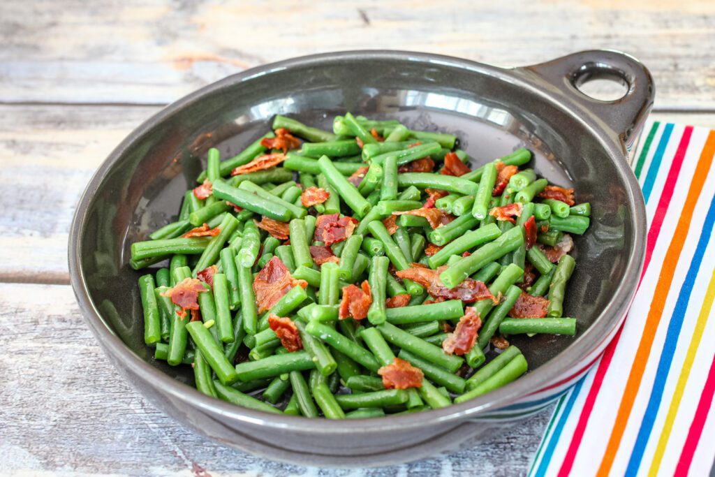 southern green beans with bacon