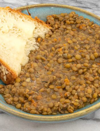 instant pot french lentils