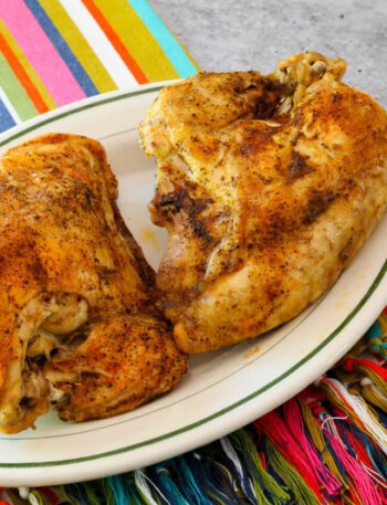 bone-in chicken breasts cooked in the instant pot
