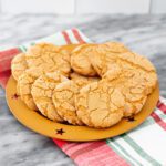 peanut butter crackles on a plate