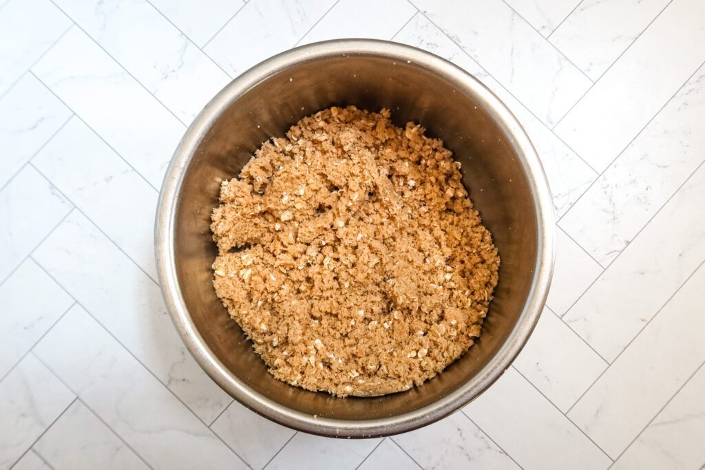 Topping for the cherry crisp