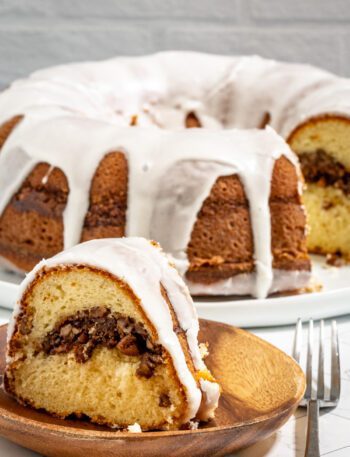 sock it to me bundt cake with cinnamon and nut filling